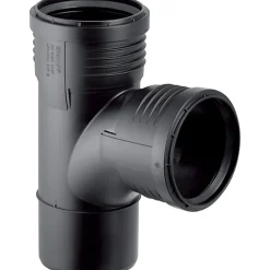 Té pied-de-biche Silent-PP - angle à 87,5° - Diamètre 110 mm GEBERIT