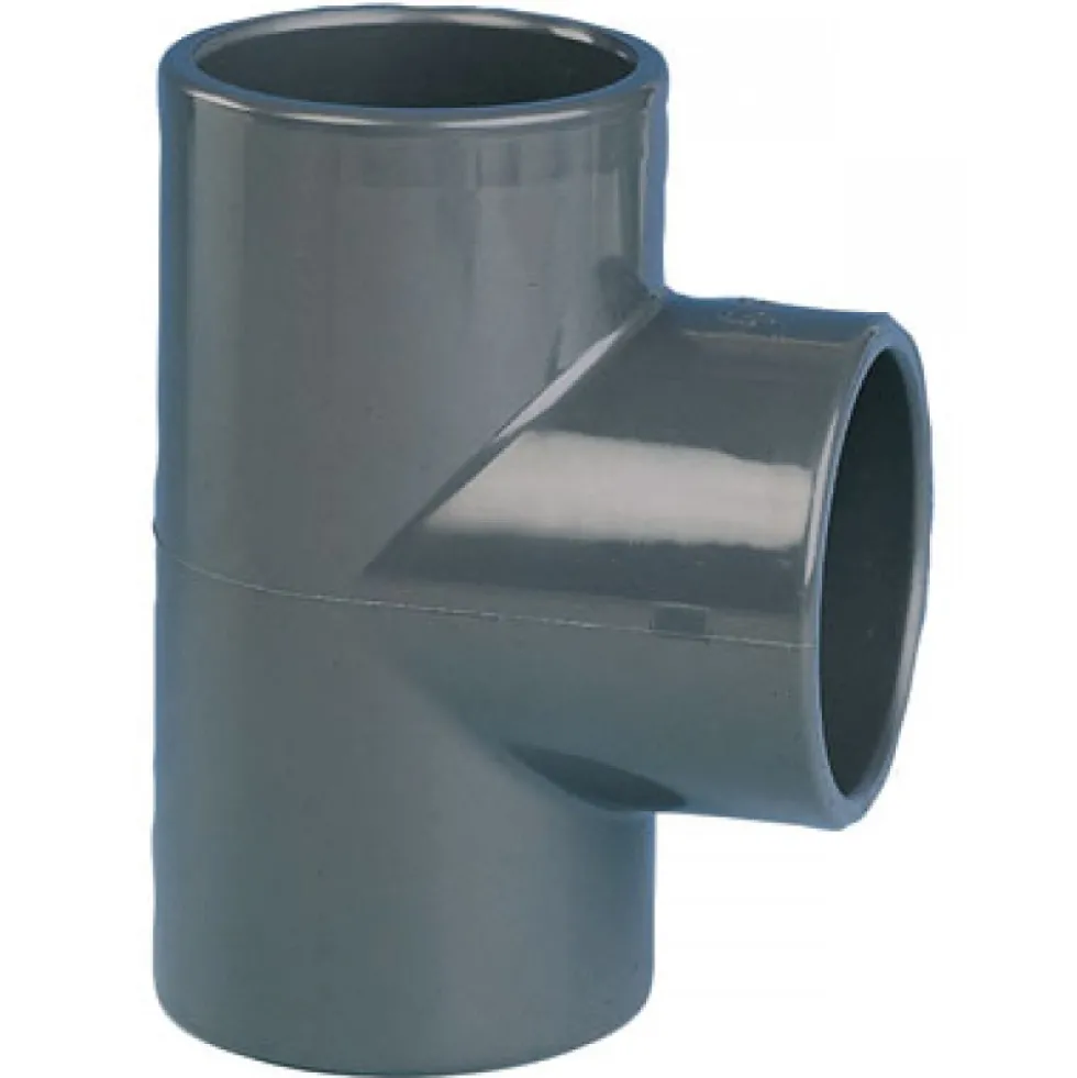Té PVC pression 90° femelle / femelle à coller CODITAL