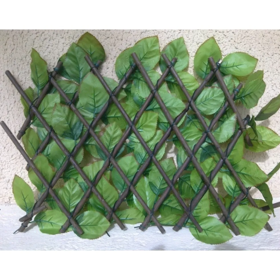 Treillis feuilles de rosier 1 x 2 m JET7GARDEN