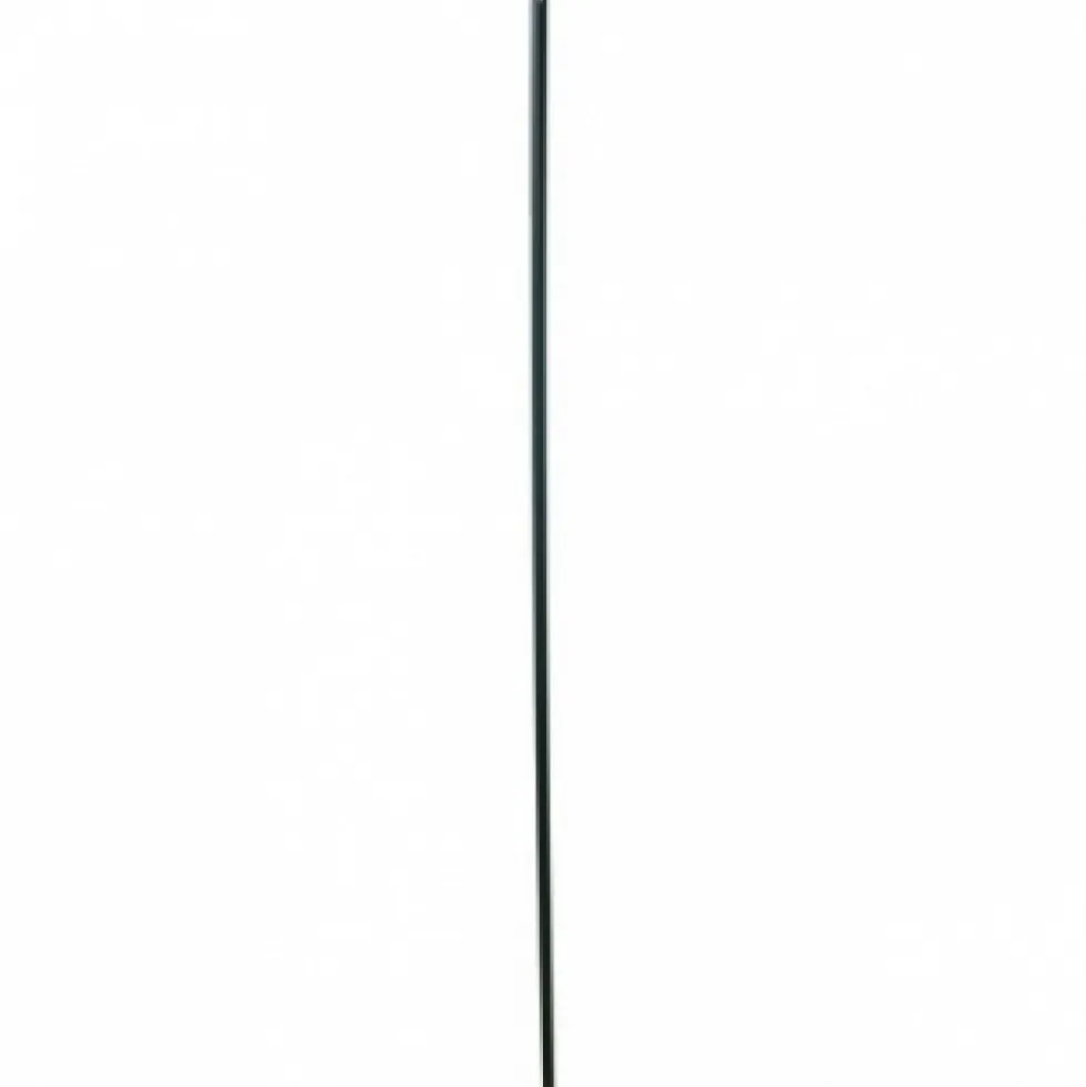 Tringle de crémone - longueur 2500 mm - dimensions 16 x 8 mm - noir TORBEL