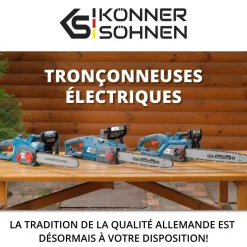 Tronçonneuse électrique 2200W - 40 cm - KS CS2200-16 KONNER & SOHNEN