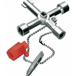 Trousseau de clés maintenance pour armoires de distribution KNIPEX