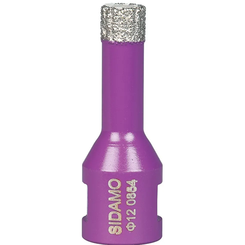 Trépan diamant à sec - M14 - Ø 12 mm SIDAMO