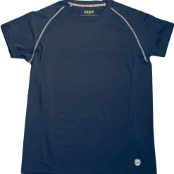 T-shirt de travail thermorégulateur graphène Terry - bleu foncé DIKE