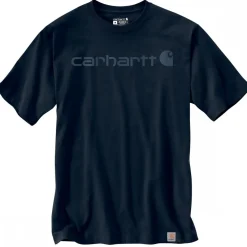 T-shirt en coton DEARBORN RELAXED - bleu CARHARTT