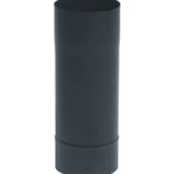 Tuyau acier émail noir mat - longueur 66 cm TEN