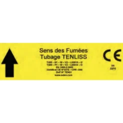 Tuyau flexible double tubage 180/186 mm - 8 ou 30 mètres - Ten Liss TEN