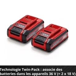 Twinpack 18V 2x3,0Ah - Power X-Change PLUS EINHELL