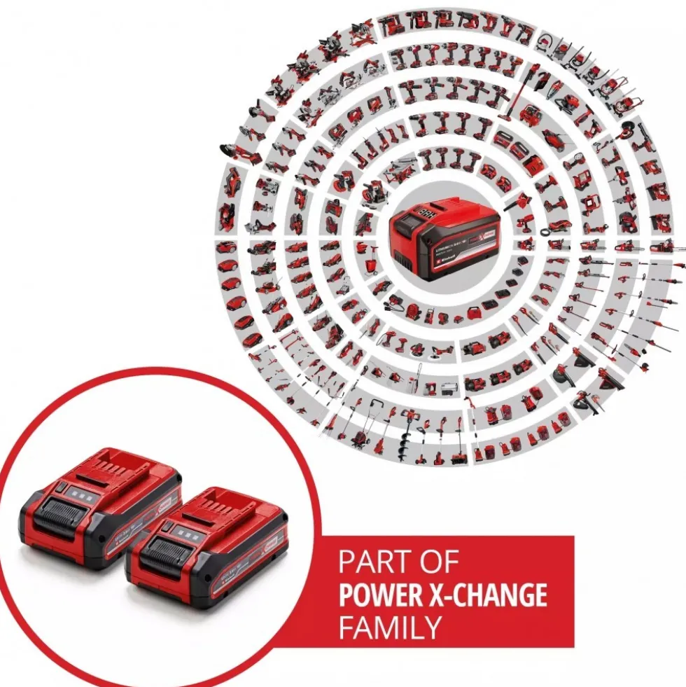 Twinpack 18V 2x3,0Ah - Power X-Change PLUS EINHELL