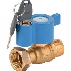 Vanne à sphère cadenassable pour compteur Sferalocking - écrou M20x27 SFERACO
