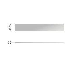 Verres pour tiroir de dressing CHIC - hauteur 75 mm - AV + AR MENAGE CONFORT
