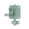 Verrou de box - inox 316 brossé - avec porte cadenas - pêne 14 mm TORBEL