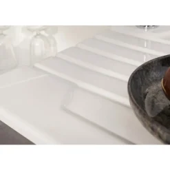 Évier de cuisine céramique 1 bac 100cm avec égouttoir - à encastrer - Camille JACOB DELAFON