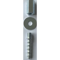 Vis béton en acier zingué tête hexagonale taraudée TMK M8/M10 - par 50 G&B FISSAGGI