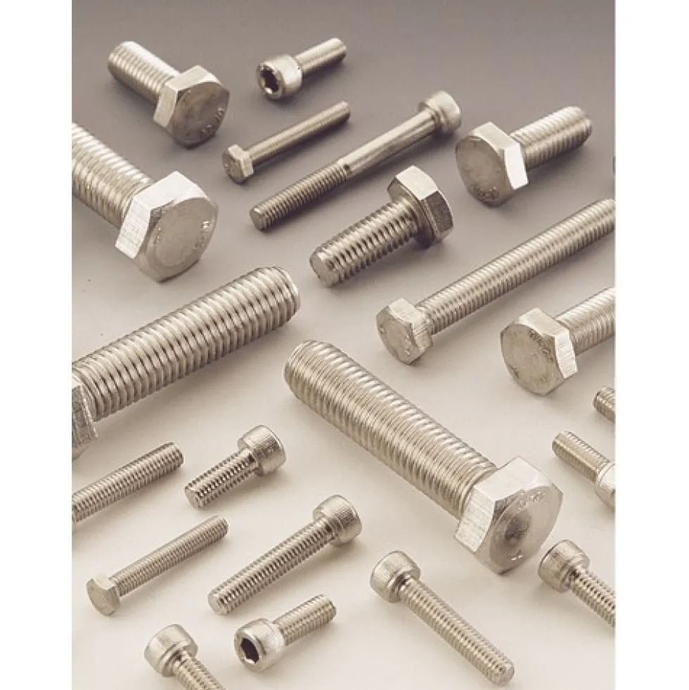 Vis à métaux, inox A2, entièrement filetée, tête hexagonale ACTON