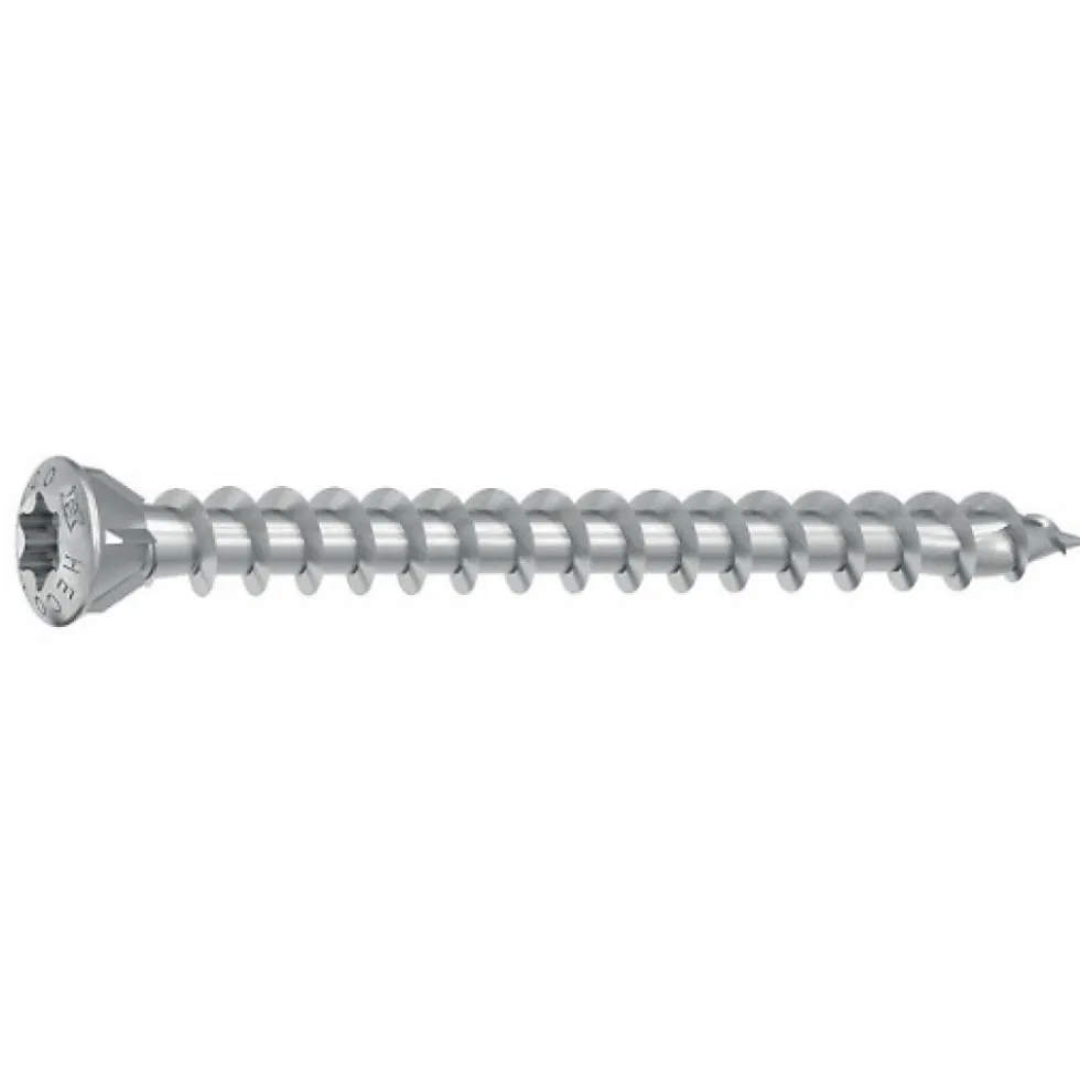 Vis plancher bois HECO TOPIX Plus -Torx -zinguées -tête fraisée bombée HECO