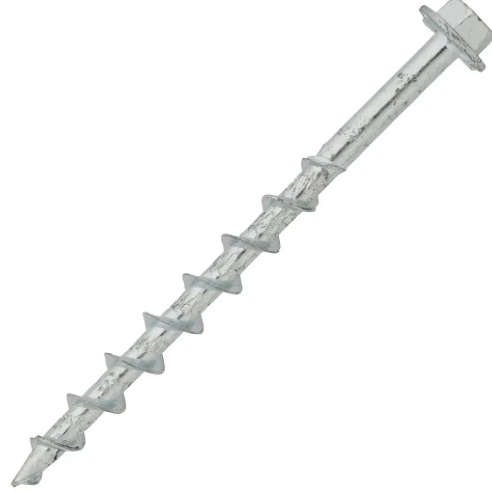 Vis pour béton cellulaire - démontable - tête hexagonale - zinguée SCELL IT