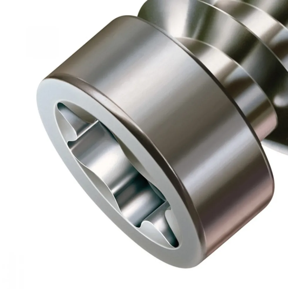 Vis pour terrasse bois sur lambourde aluminium - inox SPAX