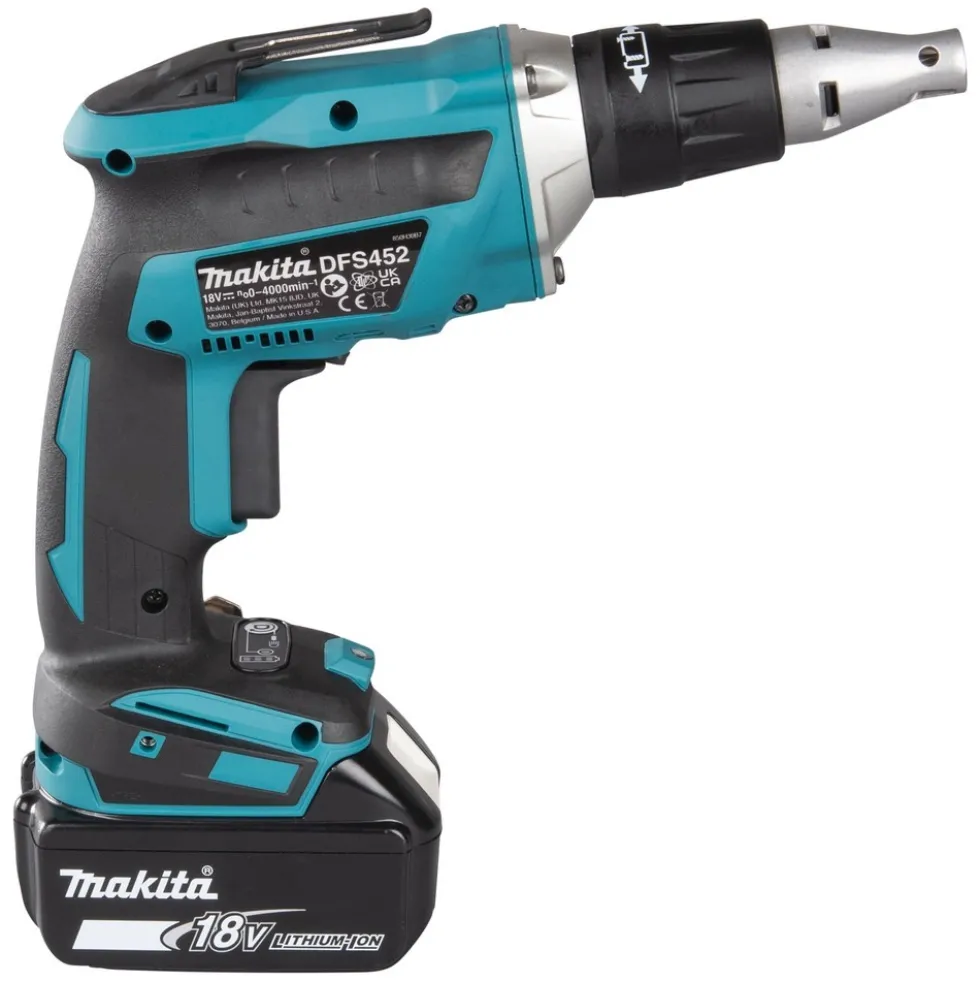 Visseuse à placo sans fil LXT® 18V 5Ah - DFS452RTJ MAKITA