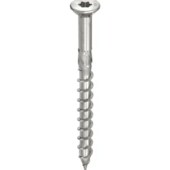 Vis terrasse bois inox A2 filetage partiel HECO TOPIX Plus - tête fraisée Torx HECO