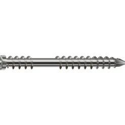Vis terrasse bois - tête cylindrique réduite double filet - inox A2 SPAX