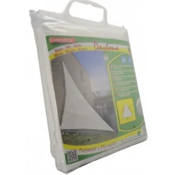 Voile d'ombrage DAYTONA blanc - 360x360x360cm - sans accessoires Confortex