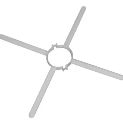 6 X Araignée de centrage polypropylène pour conduit D80 mm Chemilux UBBINK