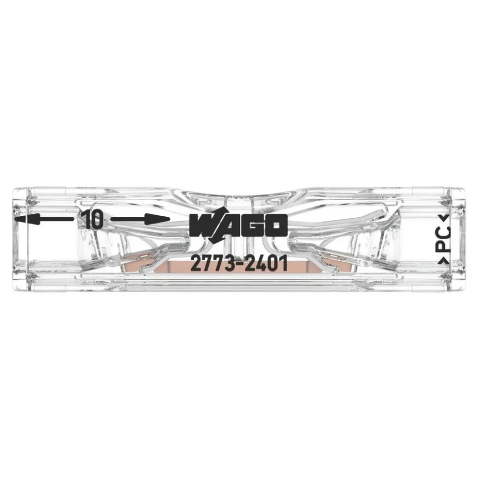 100 X Borne de connexion universelle Push Wire Inline série 2773 WAGO