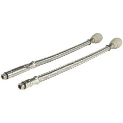 2 X Flexibles de robinet - instantané - Femelle 15 mm x M10 - Speedfit John Guest