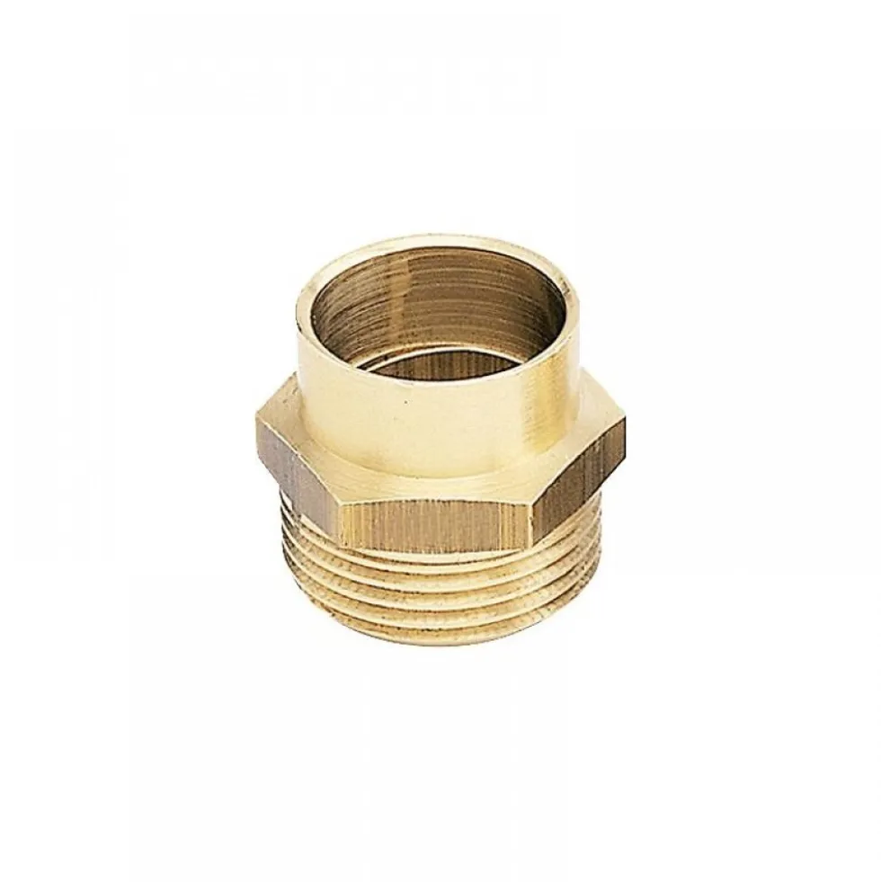 10 X Manchon laiton 243GCU à souder - mâle 20x27 à visser BRICOZOR